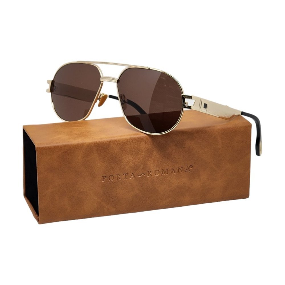PORTA ROMANA sunglasses mod 501 gold